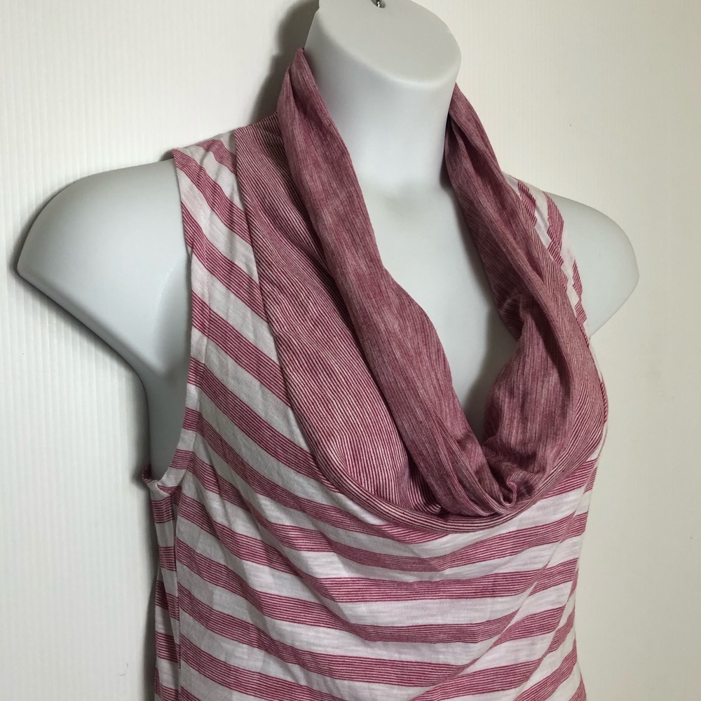 Converse | All Star Striped Cowl Neck Top - Picture 4 of 6